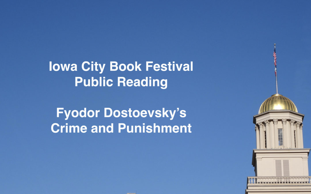 Press Citizen: Iowa City Book Festival begins with classic reading